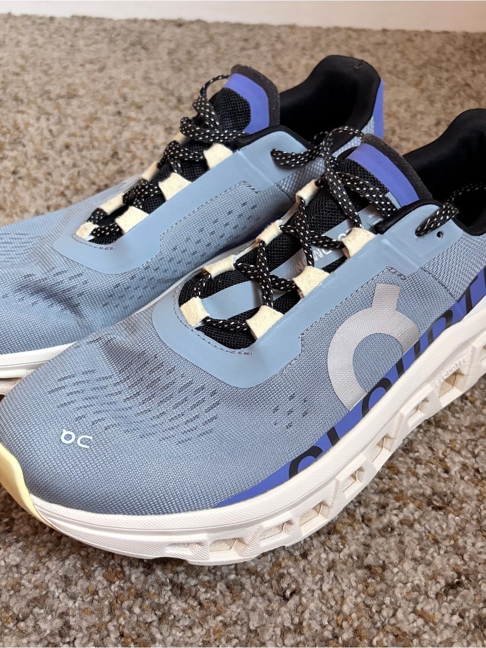 On Running Women’s Athletic Shoes in Light Blue and Black